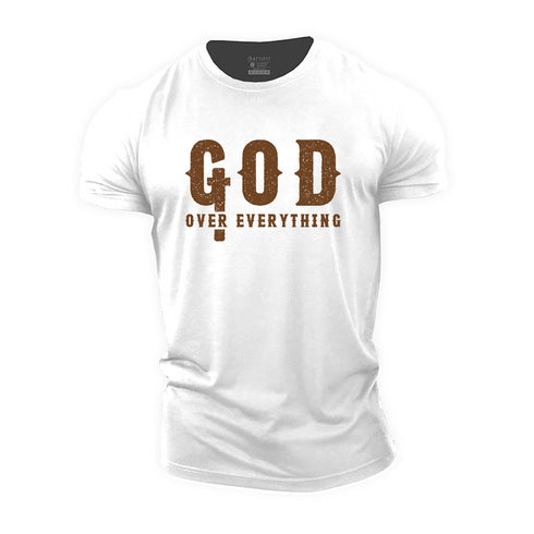 Men's God over Everything Cotton T-Shirt